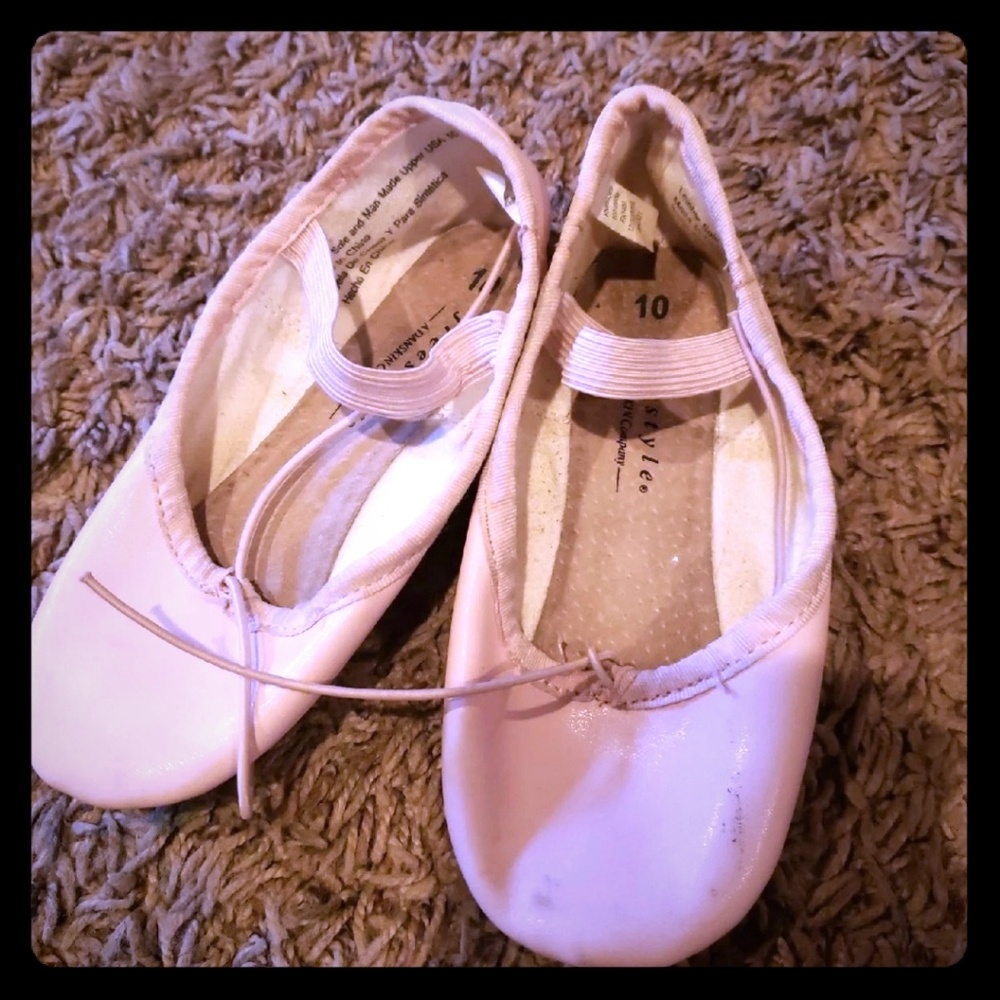 Gurls ballet and tap shoes size 10